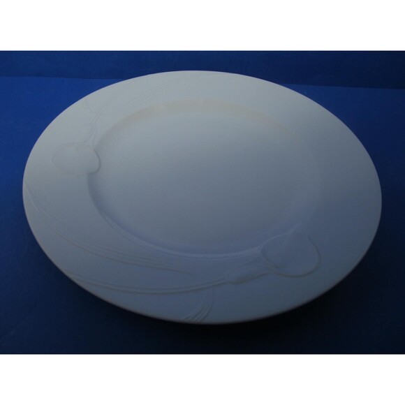 Mikasa Classic Flair 12" White Round Chop Plate Platter Helen Uglow - Picture 8 of 9